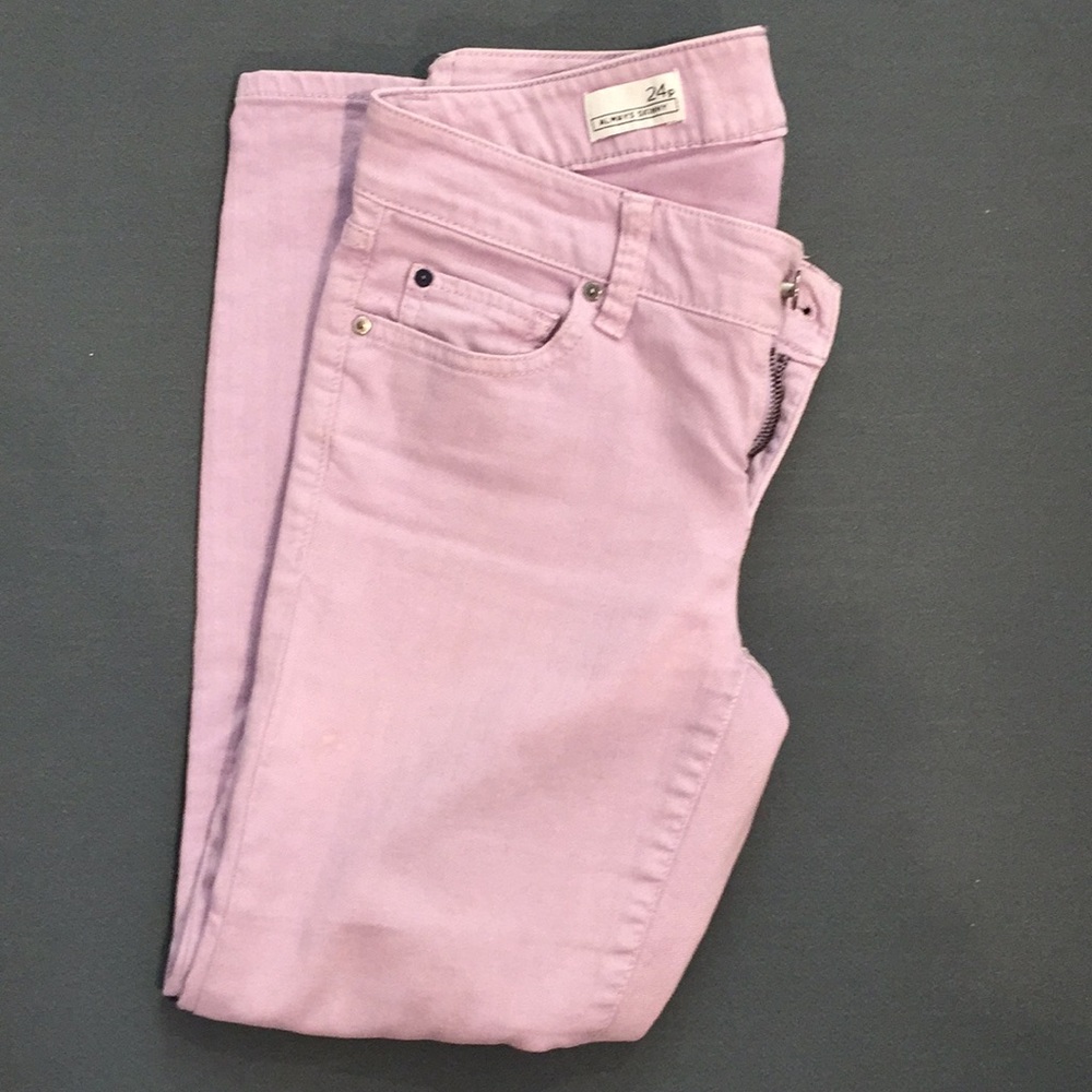 Lavender GAP always skinny pants